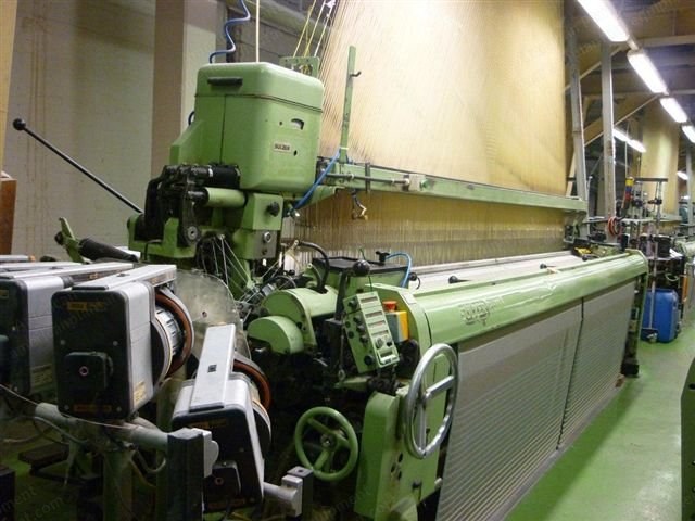 Sulzer, PU SSKI, 1986/1987, 3900mm Working Width, 1 to 6 Colors, with Bonas Jacquard ASK 2688 Hooks