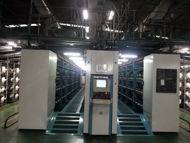 Barmag, AFK-1500, 1995, 216 Positions, Denier Range 45-300, Yarn Speed 300-1200m/min