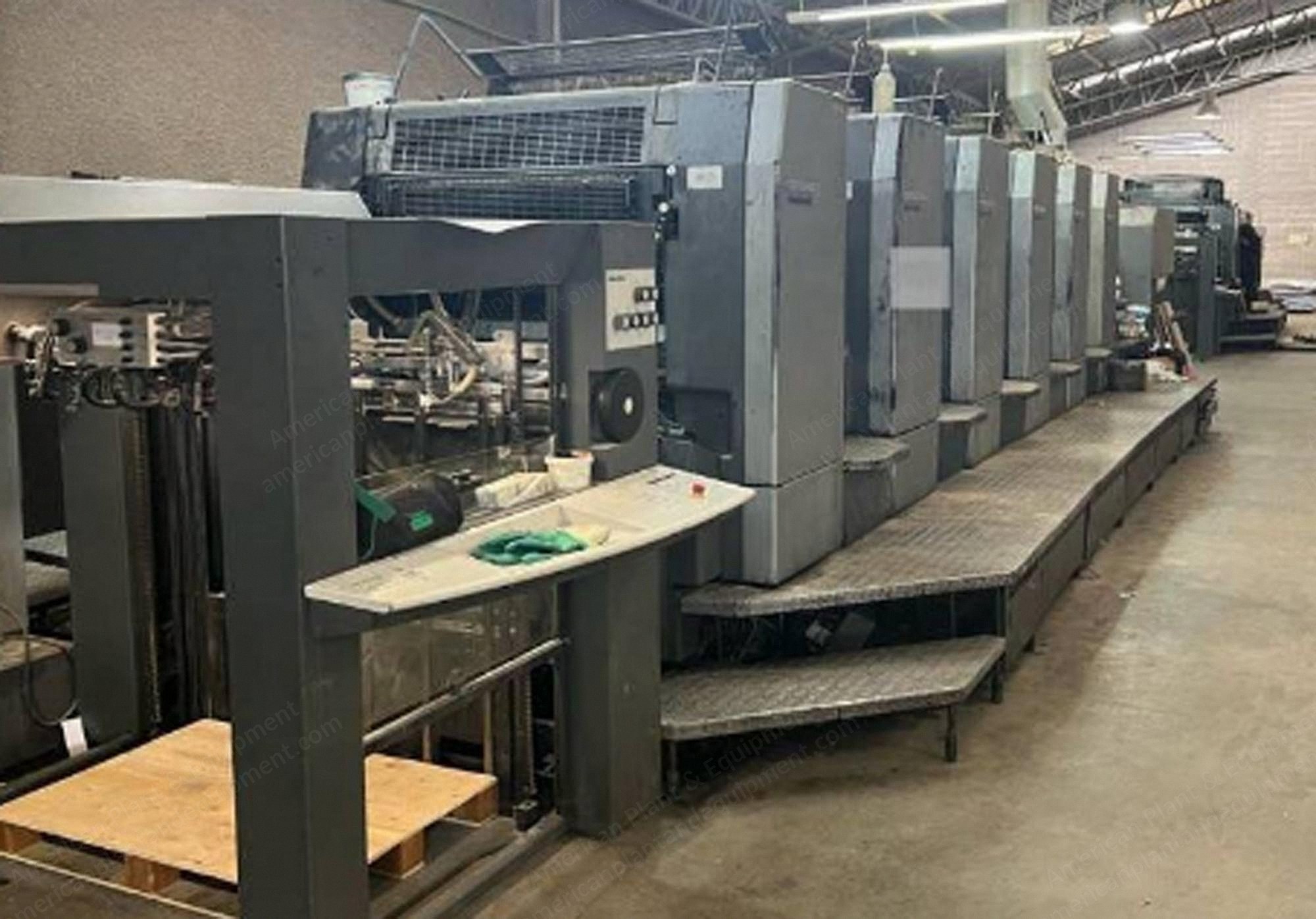 Heidelberg, SM 102-6 P3, 2000, 6 Colors, 720x1020mm, Perfector 4/2