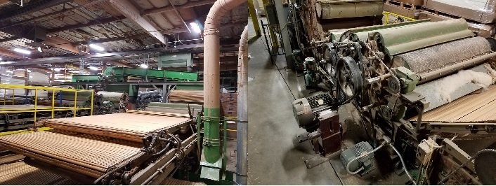 Garnett, Complete 3-Garnett Line, 1950, 60 inch Width, Double Doffer, for Nonwoven Pad Making