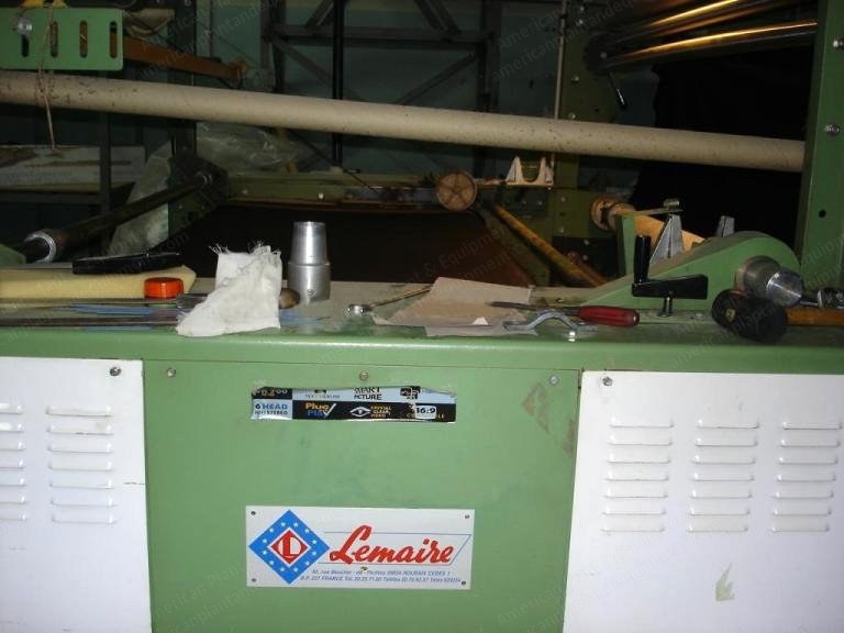 Lemaire & Cie, Rollingstatic 500/1800 / Hel MV 193, 1994, 1800mm Working Width, 420 m/h Max Speed, 42 kW Heating