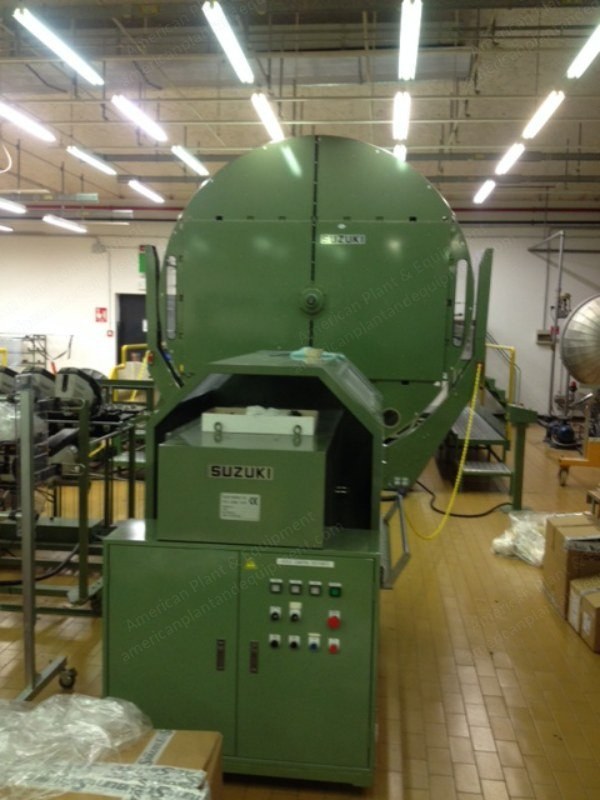 Suzuki, NAS 300 S, 2001, 2250mm Working Width, 10m Drum Circumference, 8 Colors Rotary Creel, 10 Colors Stationary Creel