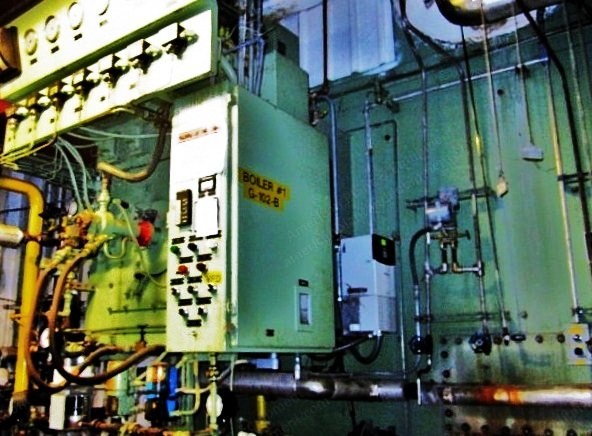 Nebraska, NS E 5, 1993, 1500 HP, 50,000 lb/hr, 275 PSIG, Natural Gas / #2 Oil Boiler