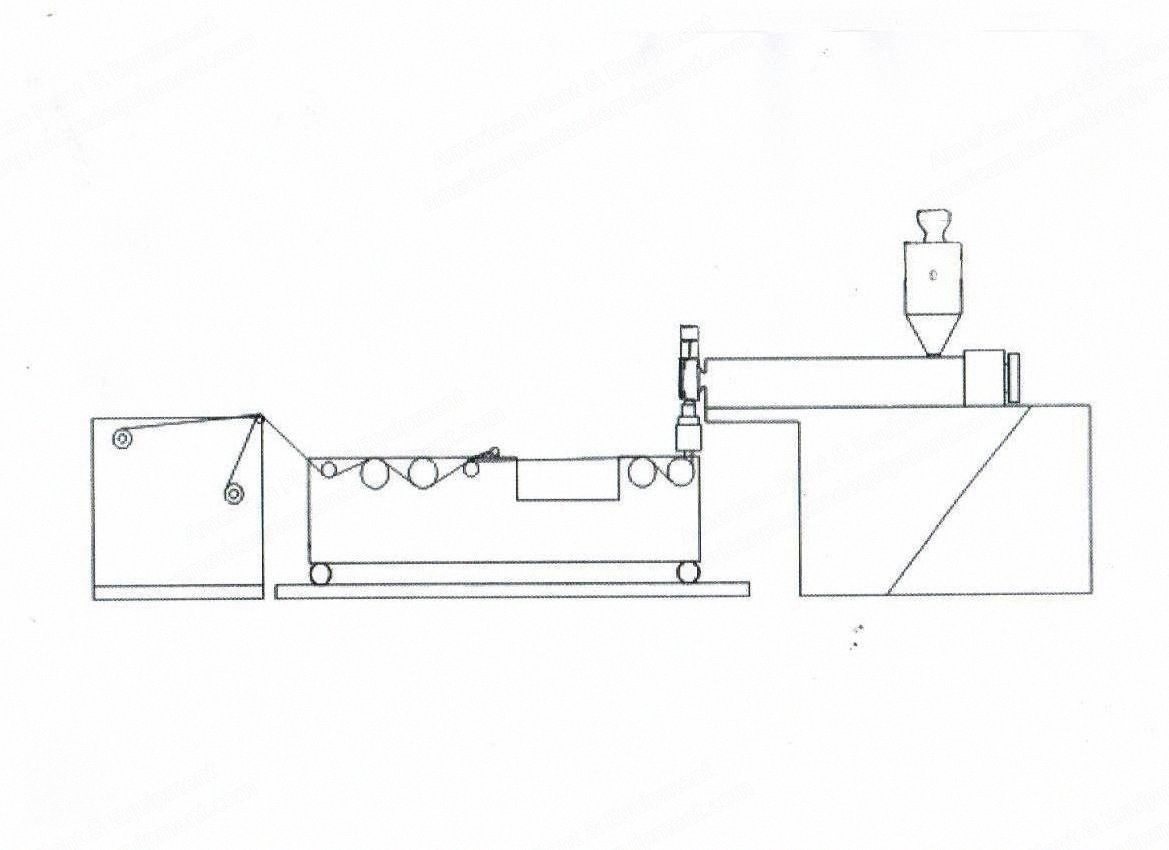 NovaStar, BL145, Air Bubble Film Making Machine, 1800mm Width, 90kg/h Capacity
