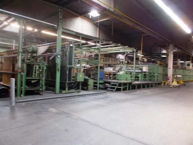 Babcock, 1992, Coating Machine, 5300mm Working Width, 4+14 Chambers, Gas Heating
