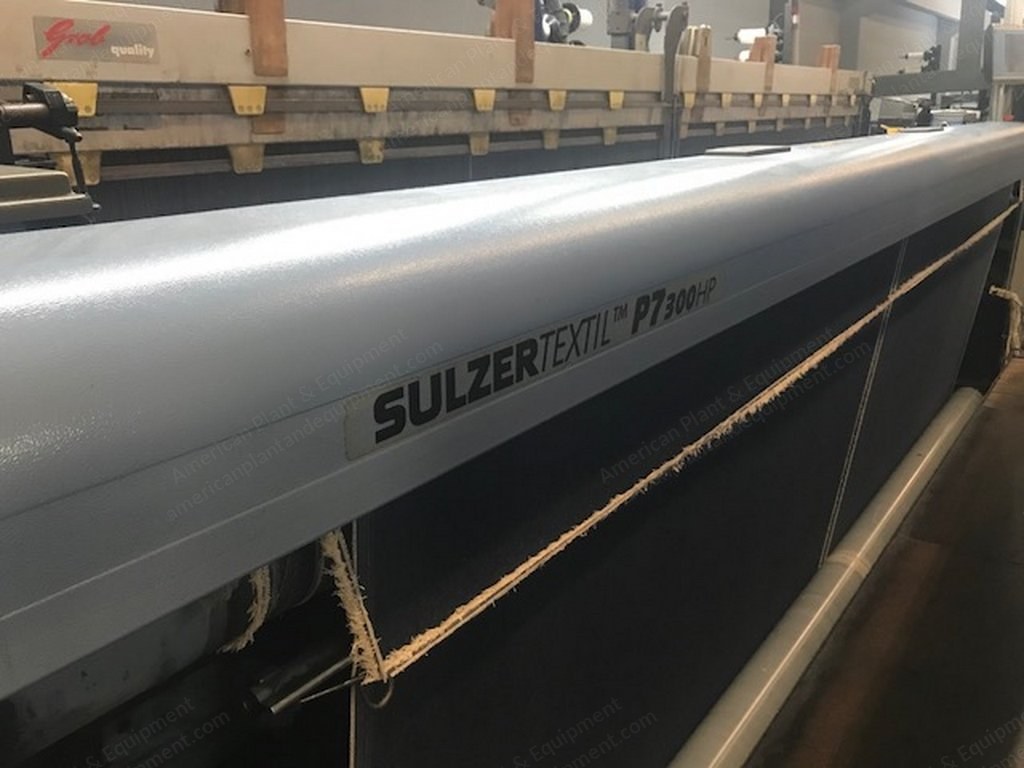 Sulzer, P7300HP B360, 2005, 143" Working Width, 2 Colors, Cam Motion, 366 PPM