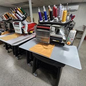 Melco, Amaya, Single Head Embroidery Machine, 16 Needles, 16 Colors, Computerized