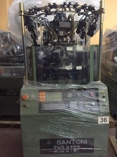 Santoni, Top 1, 2000, Seamless Knitting Machines, 380V/50Hz
