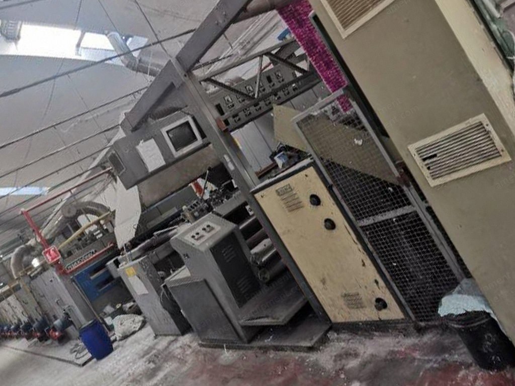 Bruckner Stenter, 1994, 2000mm Working Width, 6 Chambers, Vertical Chain, Pin and Clips