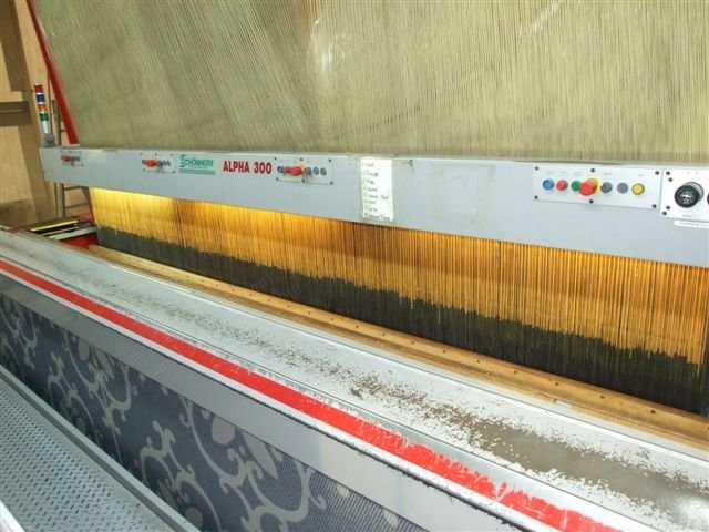Schonherr, Alpha 300, 2001, 4000mm Working Width, Staubli LX 2490 Jacquard, 8 Colors