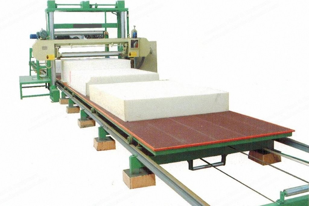 NovaStar, FN203, Horizontal Moving Table Foam Cutting Machine, 2150mm Cutting Width, 1300mm Cutting Height, 16m Table, Automatic Winding System