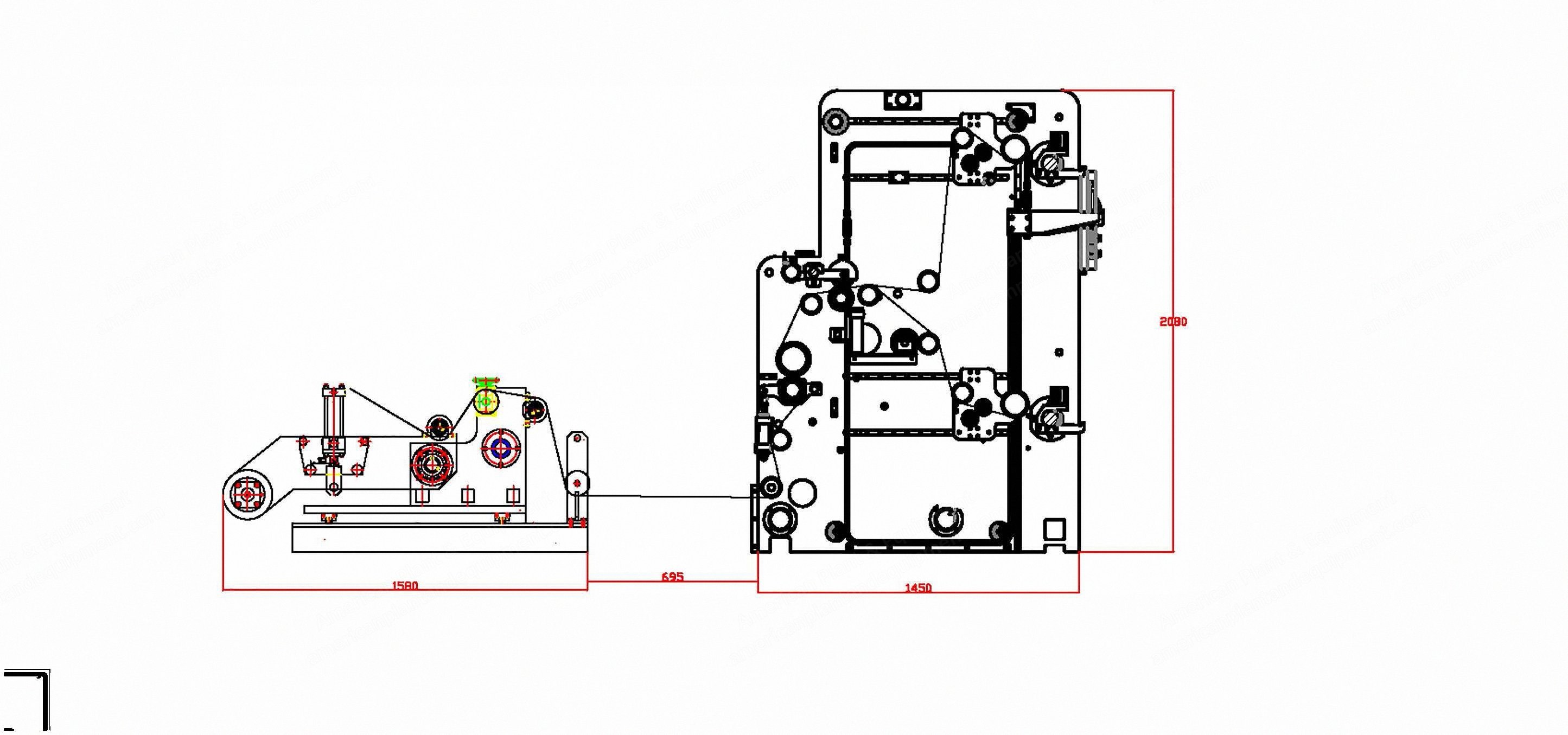 NovaStar, SR305, Automatic High Speed Slitter Rewinder, Slitting Width 150 to 2000mm, 400m/min