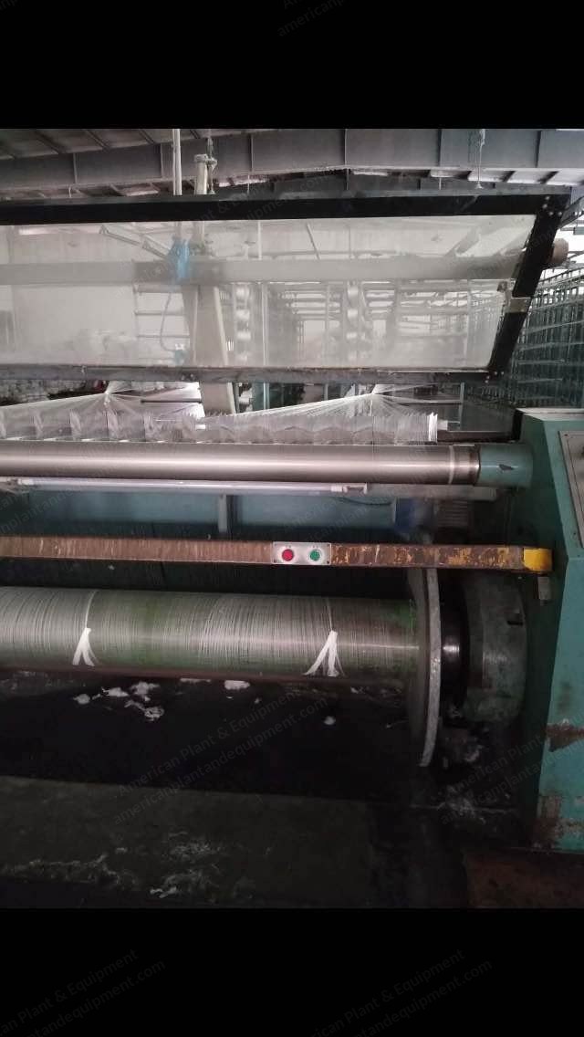 Sucker Muller Sizing Machine, 3600mm, 2 Sizing Boxes, 12 Cylinders, 2002