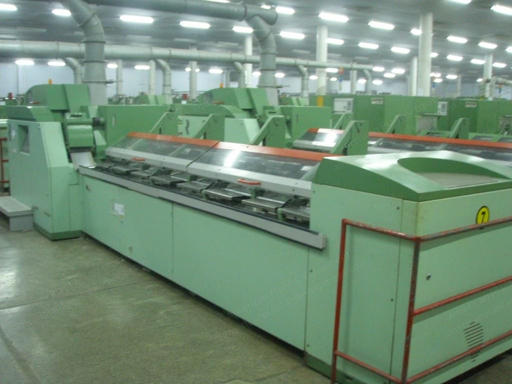 Rieter, E62, 2000, 8 Combing Heads