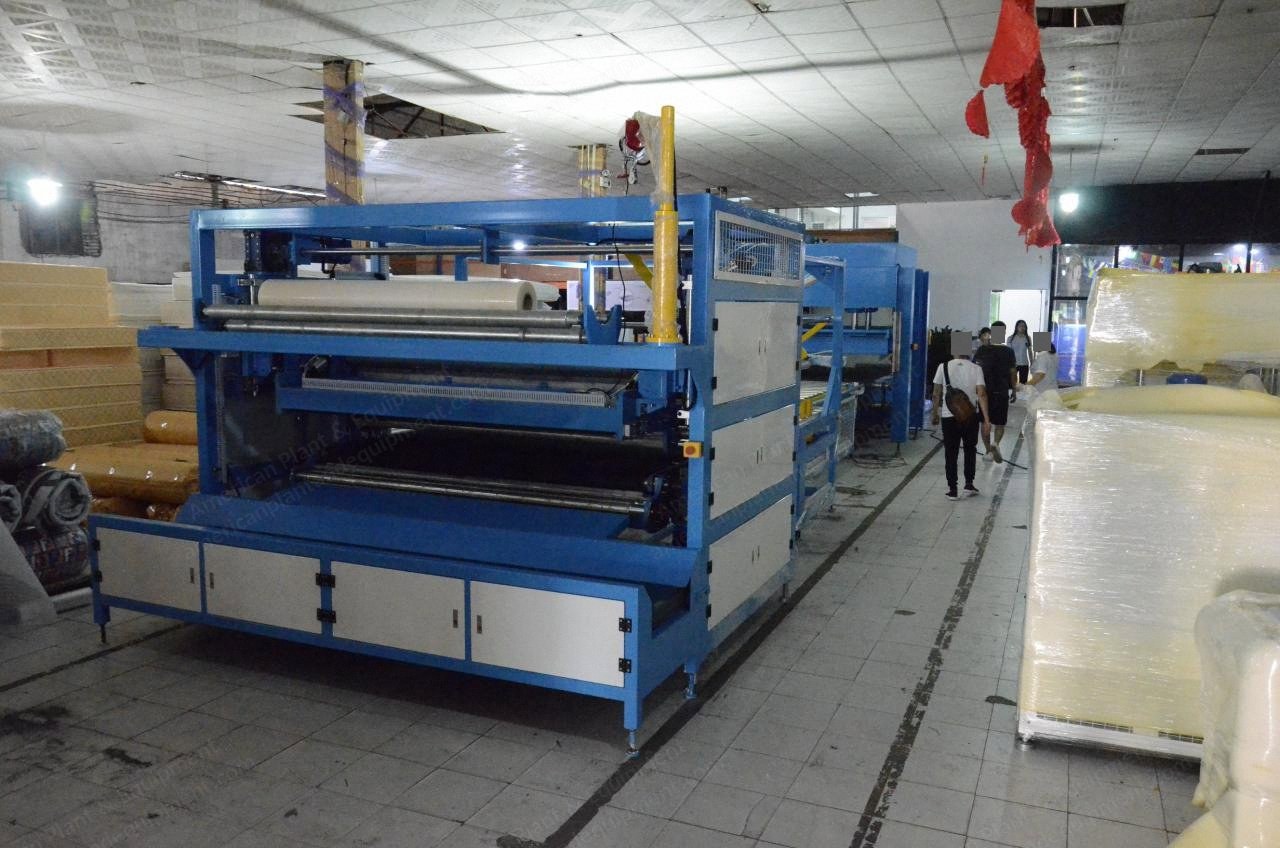 NovaStar, MP162, Mattress Compressing, Folding, and Roll Packing Machine, 100 Tons, 2200x2000mm Mattress Size