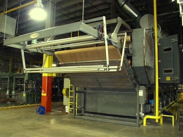 Tubetex, Tensionless Dryer, 2003, 118" Width, 8 Zones, 3 Pass, 4 Burners
