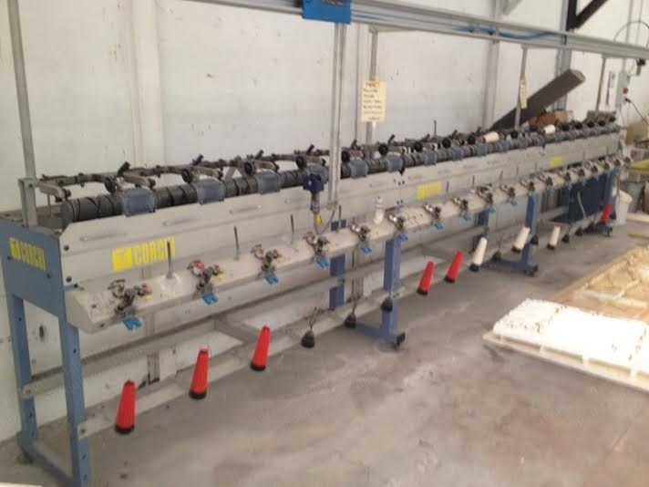 Corghi Cone Winder, 18 Heads, 170x60x30mm Cone Size, Waxing