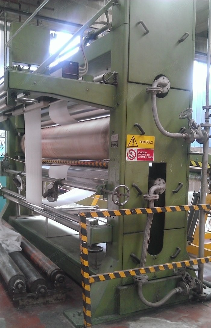 Beta, Calender, 1981, 3400mm, 4 Cylinders, Thermo Oil Heating