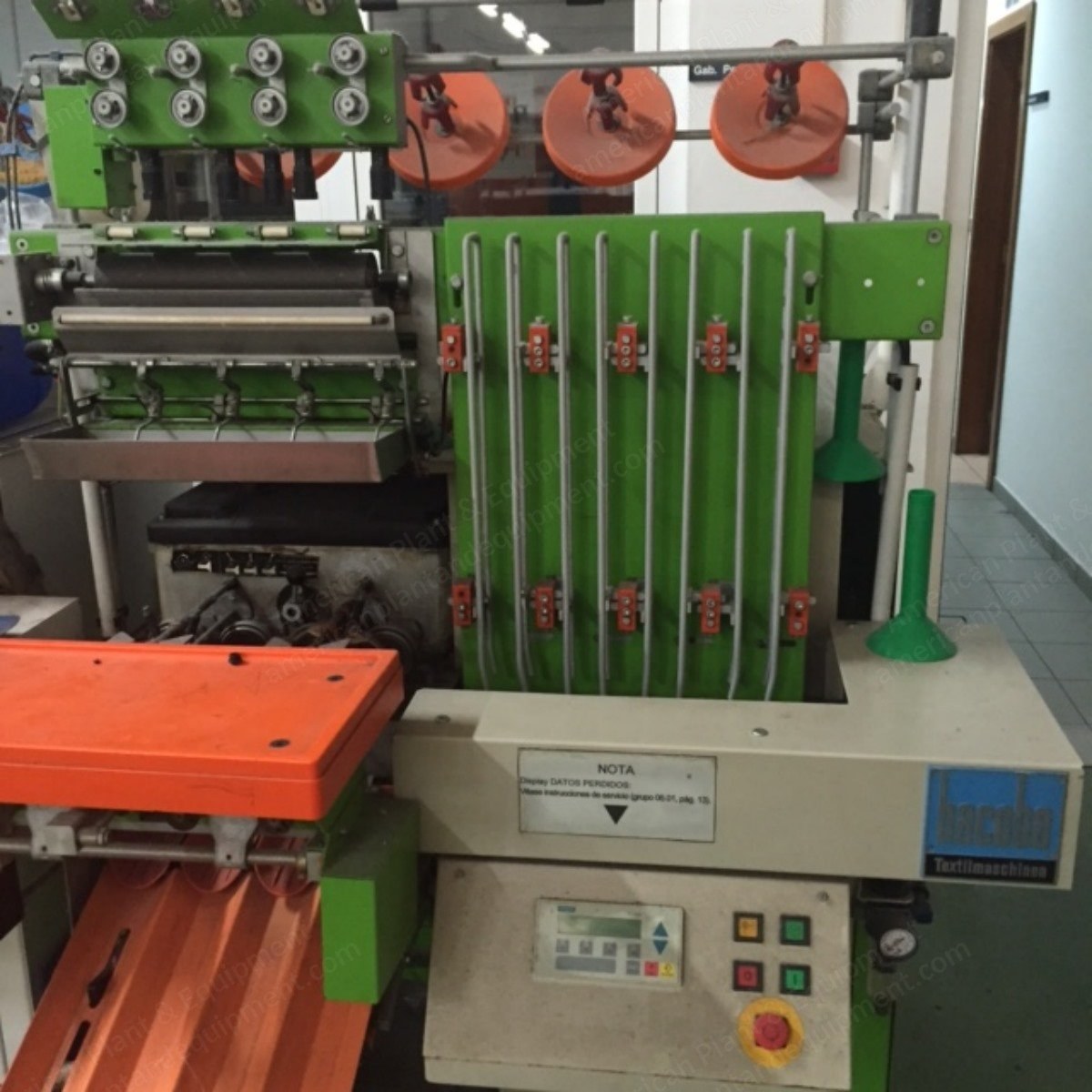 Hacoba, KSA and YSA, 1996/2001, King Spool Machines, 4 Positions
