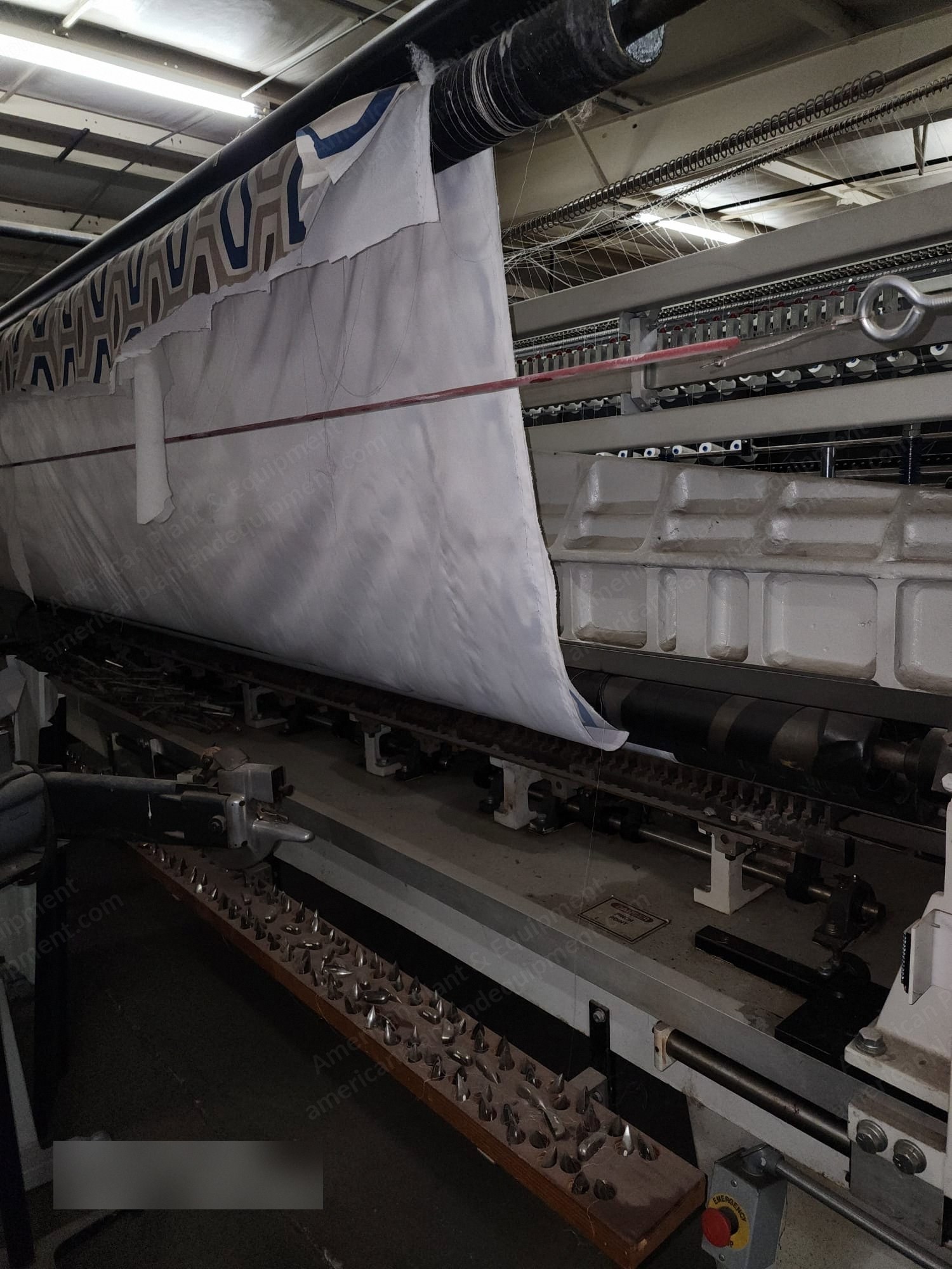 Gribetz, DG1200, 2001, Lockstitch Quilter, Width 136in, Cam Driven