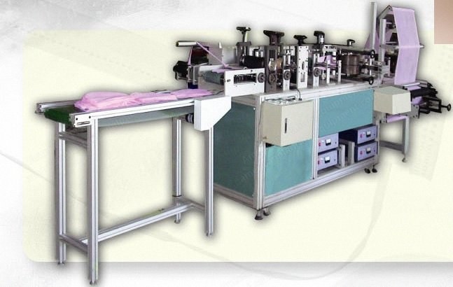 NovaStar, GV107, Surgical Cap Making Machine, 60 to 80 pcs/min, PLC Control, 4100x1760x1700mm