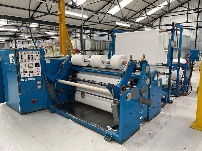 Alan Duffy, Center Surface Slitter, 65 inch Web Width, 40 inch Rewind OD, Upgraded 2021