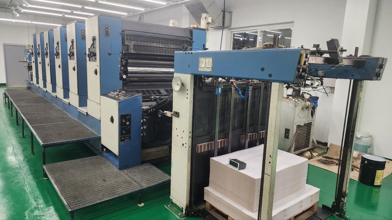 KBA, Rapida 104-6, 1995, Six Color Sheetfed Offset Press, 720 x 1040 mm