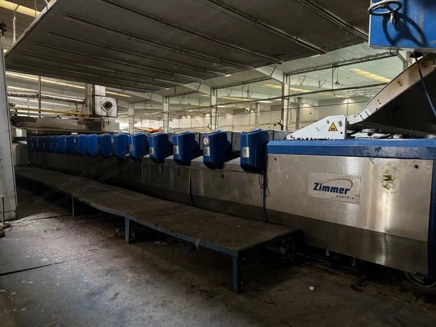 Zimmer, 16 Colors, 2800mm Working Width, 2012, 4 Chamber Dryer, Gas Heated