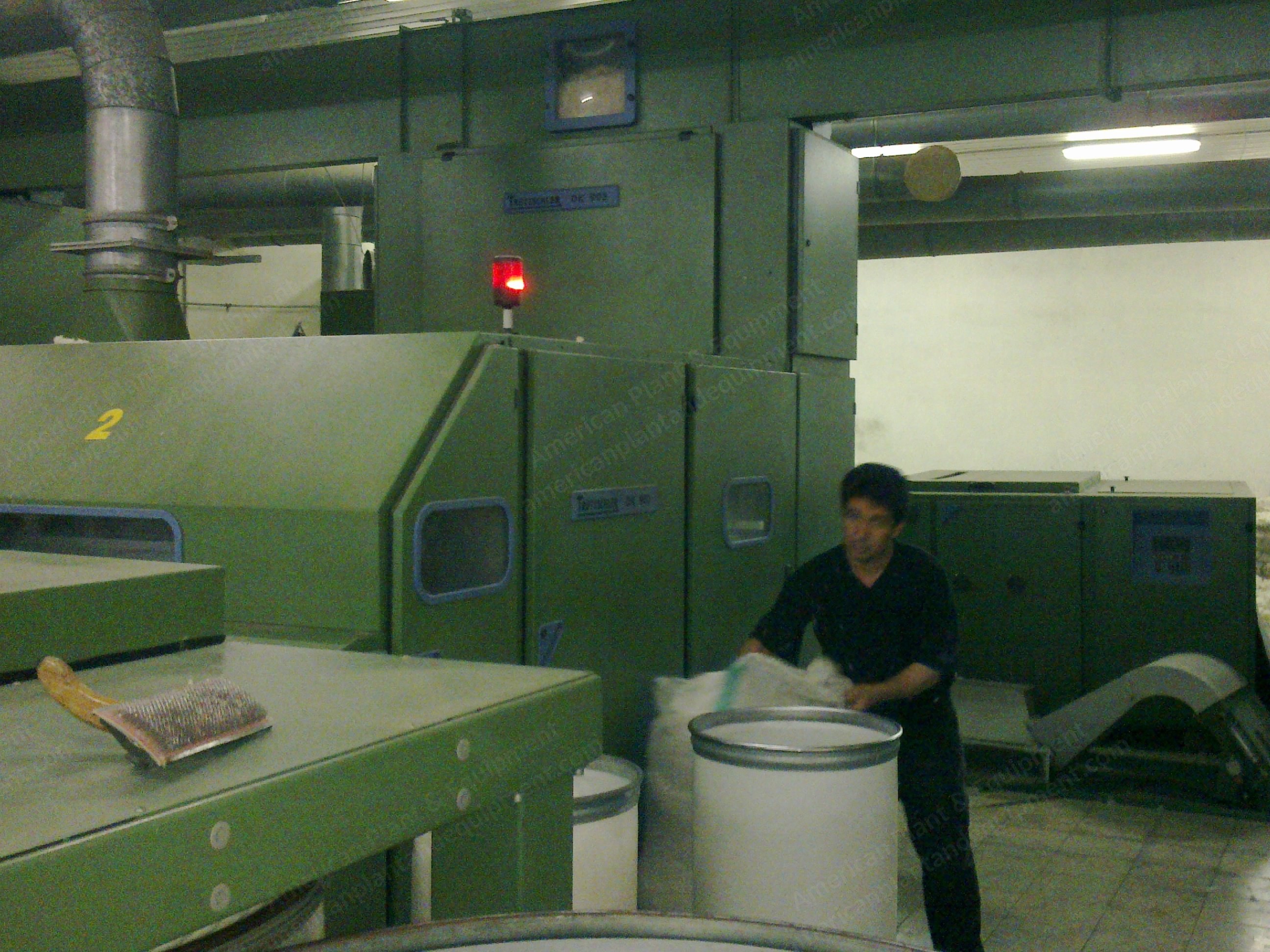 Trutzschler, DK903, 2002, Cotton Cards, Production 120 kgs/hr, 500V/50Hz