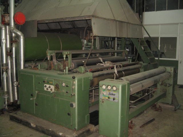 Benninger, AG, 1986, Direct Warping Machine, 1800mm, with Sucker Muller Gluing Machine, 3200mm