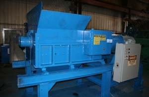 Shred-Pax, AZ-80, Stationary Shredder, 2x 40 HP Motors, 62x33 inch Chamber, 2 inch Knives