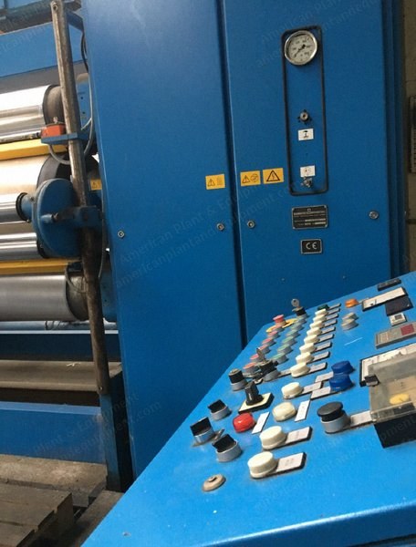 Ramisch Kleinewefers, RKK360, 1994, 3-Roller Friction Calender, 2400mm Working Width, 60 Tons Pressure