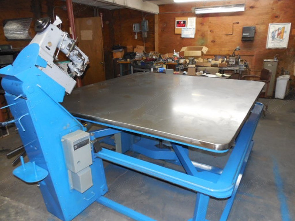 United, Tape Edge Machine, King Size, Undercurrent, 76x80 inch Table, Singer 300W Rebuilt Head