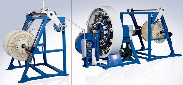 NovaStar, BE126, 24 Carrier Horizontal High Speed Braider, 50mm Max Core Diameter, 5.5kW