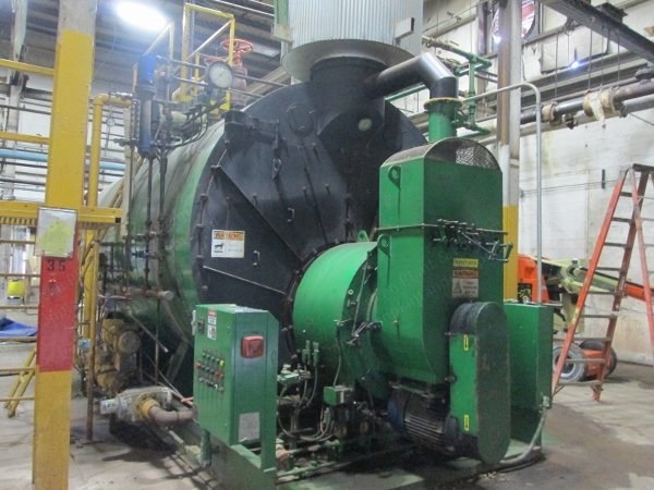 Johnston, PFTA750-4HG3005, 2002, 750 HP, 300 PSI Steam, Natural Gas Boiler