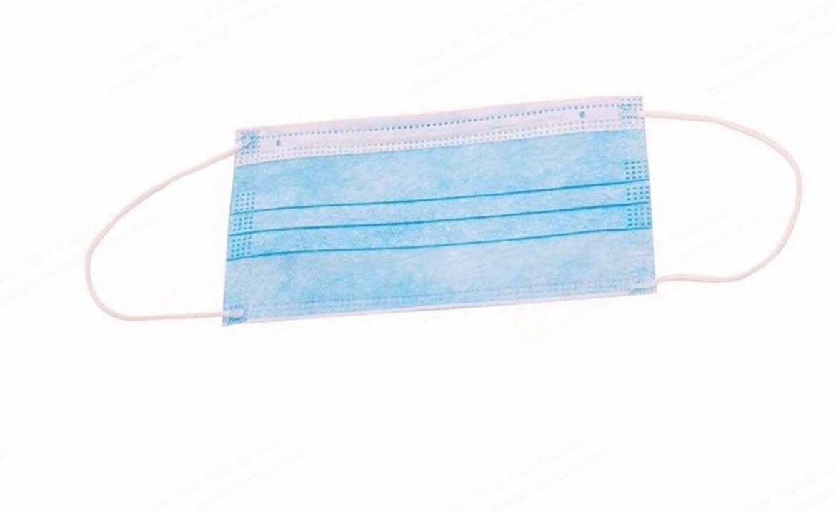 NovaStar, FM179, 3-Ply Disposable Face Masks, 17.5x9.5cm, Spunbond-Meltblown-Spunbond