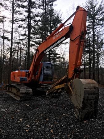 Hitachi, EX200LC-5, 2000, Hydraulic Excavator, Stiff Arm Fixed Thumb, Under 10000 Hours