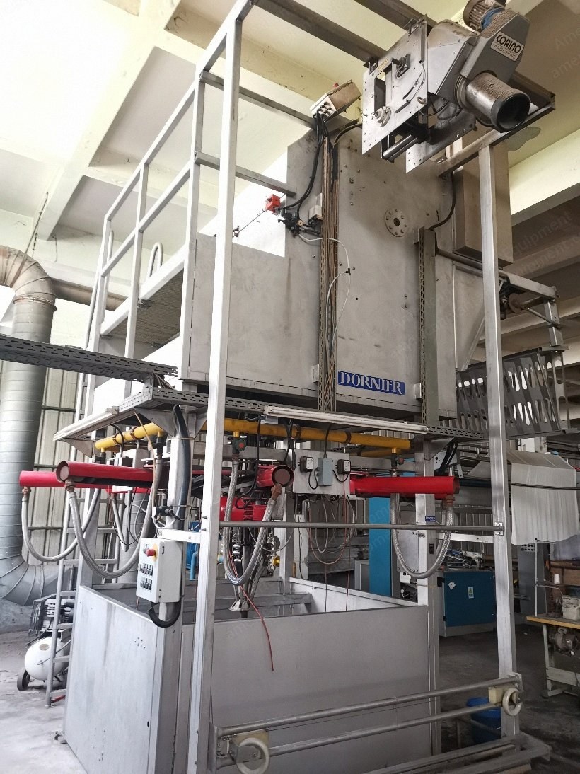 Dornier, Tubular Singeing Machine, 2008, 8 Burners