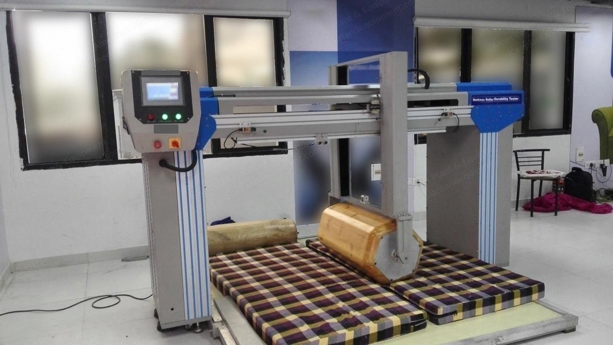 NovaStar, MC305, Mattress Roller Durability Tester, ASTM F1566 Standard, Max Mattress Size 2000x2000x400mm, 109 kg Hexagonal Barrel