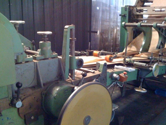 Fischer & Krecke, Windmoller & Holscher, Complete Open Neck Paper Sack Manufacturing Plant, 4-Color Printer, Tuber, Roll Bottom Former