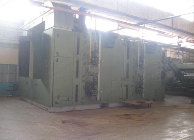 Krantz Fabric Carbonizing Plant, 1996, 2200mm Working Width, 6 Zones