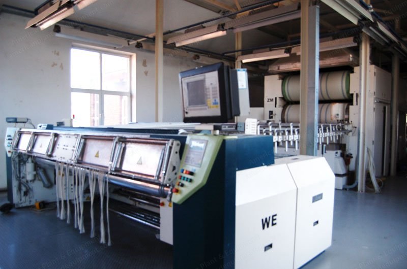 Sucker Muller, WE-10-PC, 2003, Sizing Machine, 3200mm Working Width, 10 Cylinders