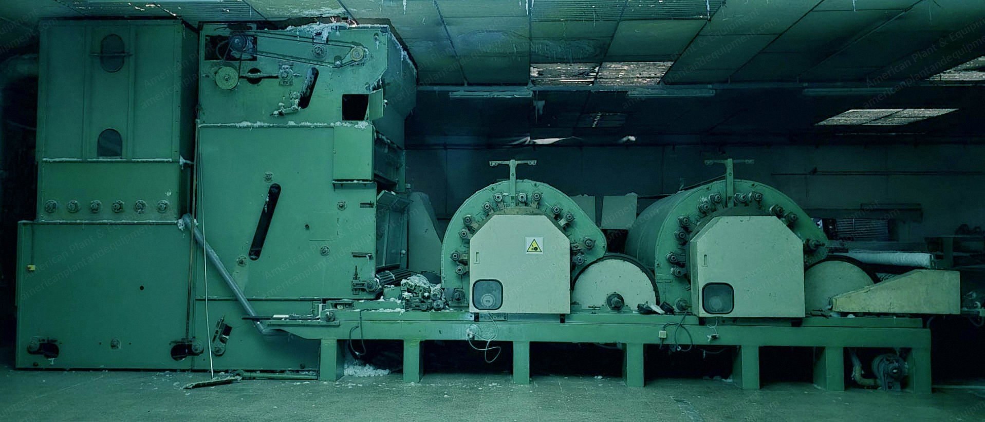 Masias Carding Machine, 2500mm Working Width, Loader with Silo, Electronic Scale