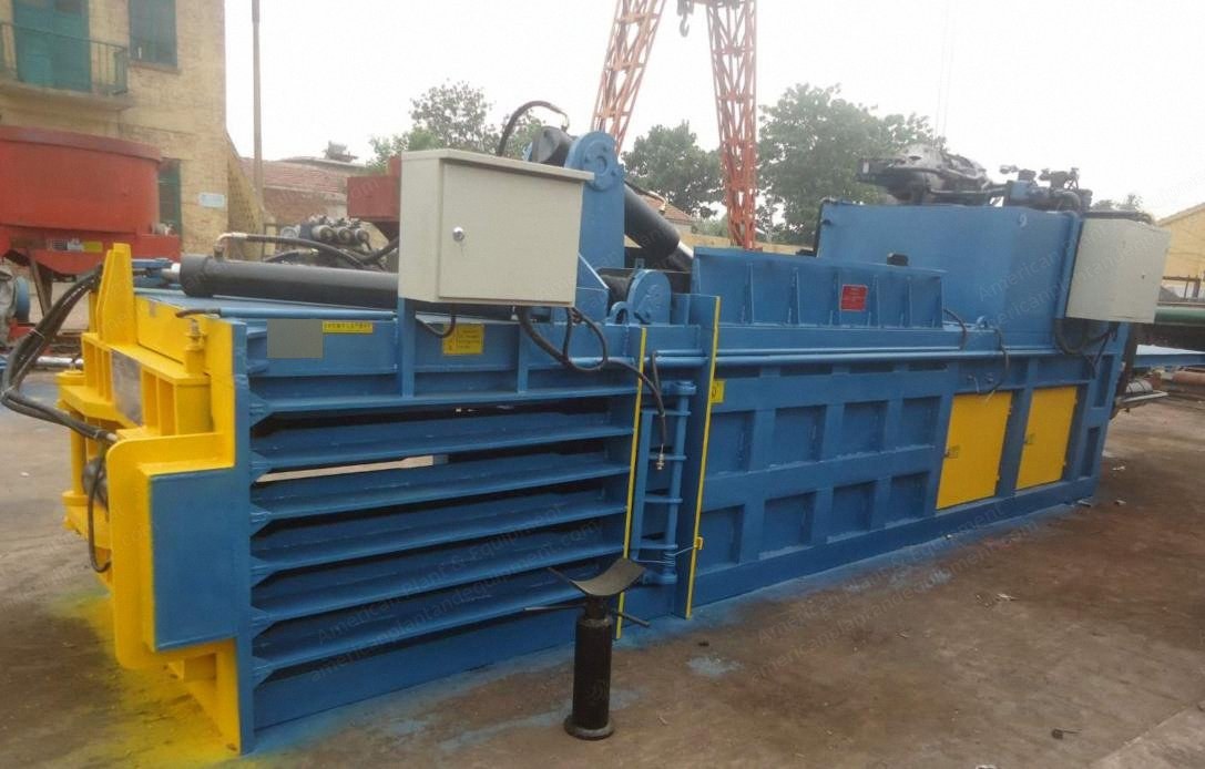 NovaStar, BP117, Horizontal Baling Machine, 100 Tons, 1100x900x1400mm Bale Size, 30 kW
