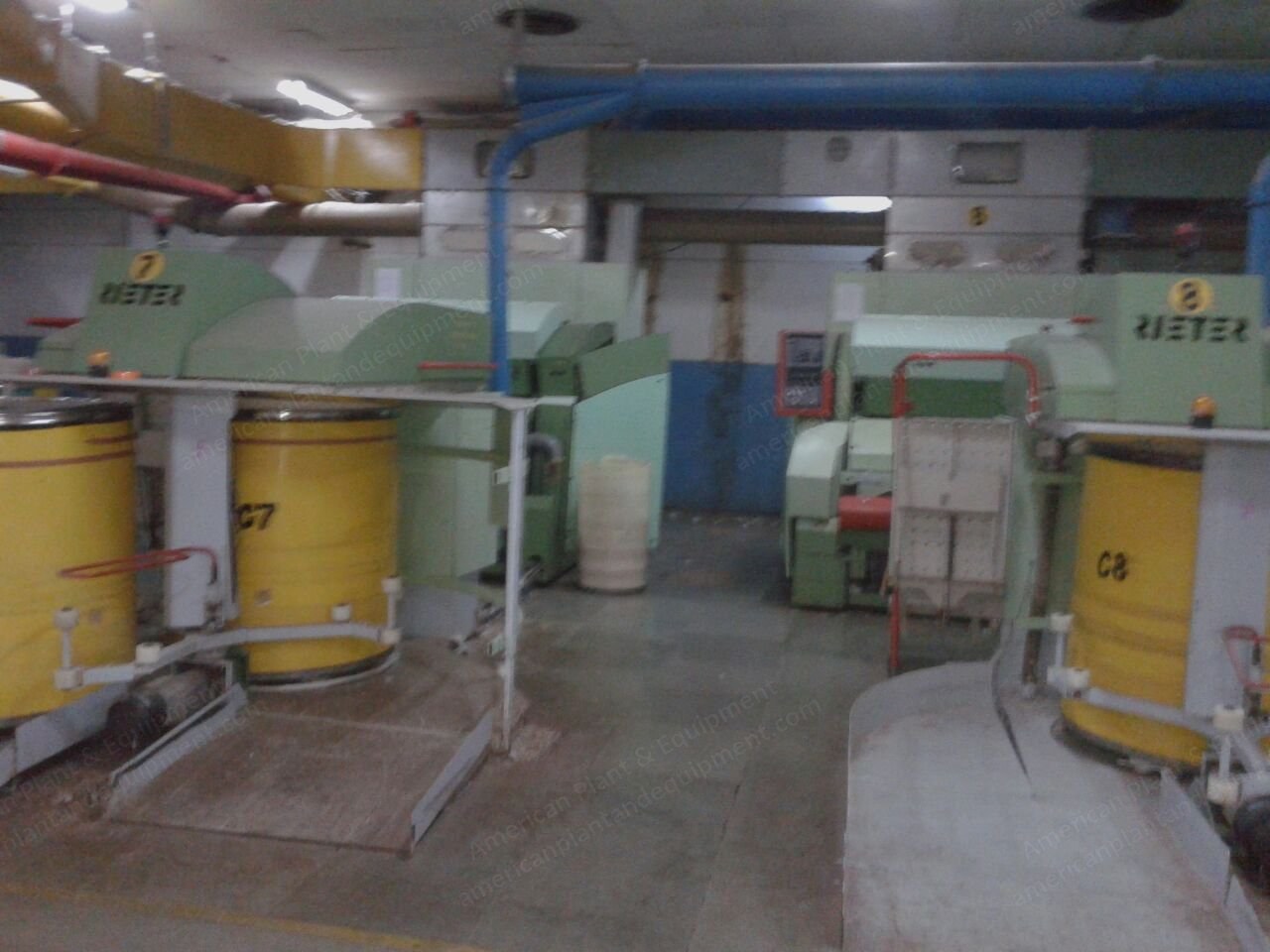 Rieter, C-60, Carding Machines, with IDF, Coiler Cans