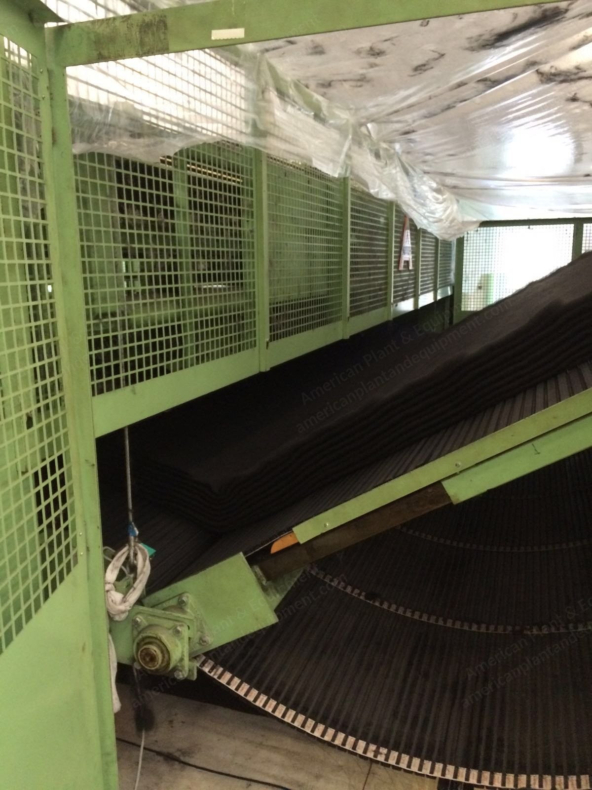 Autefa Crosslapper, 1994, Input 2700mm, Output 5100mm, 60 m/min