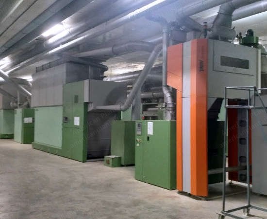 Rieter, Ring Spinning Mill, 17,808 Spindles, Blow Room, Cards, Combing, Draw Frames, Roving, Winders, Twisters