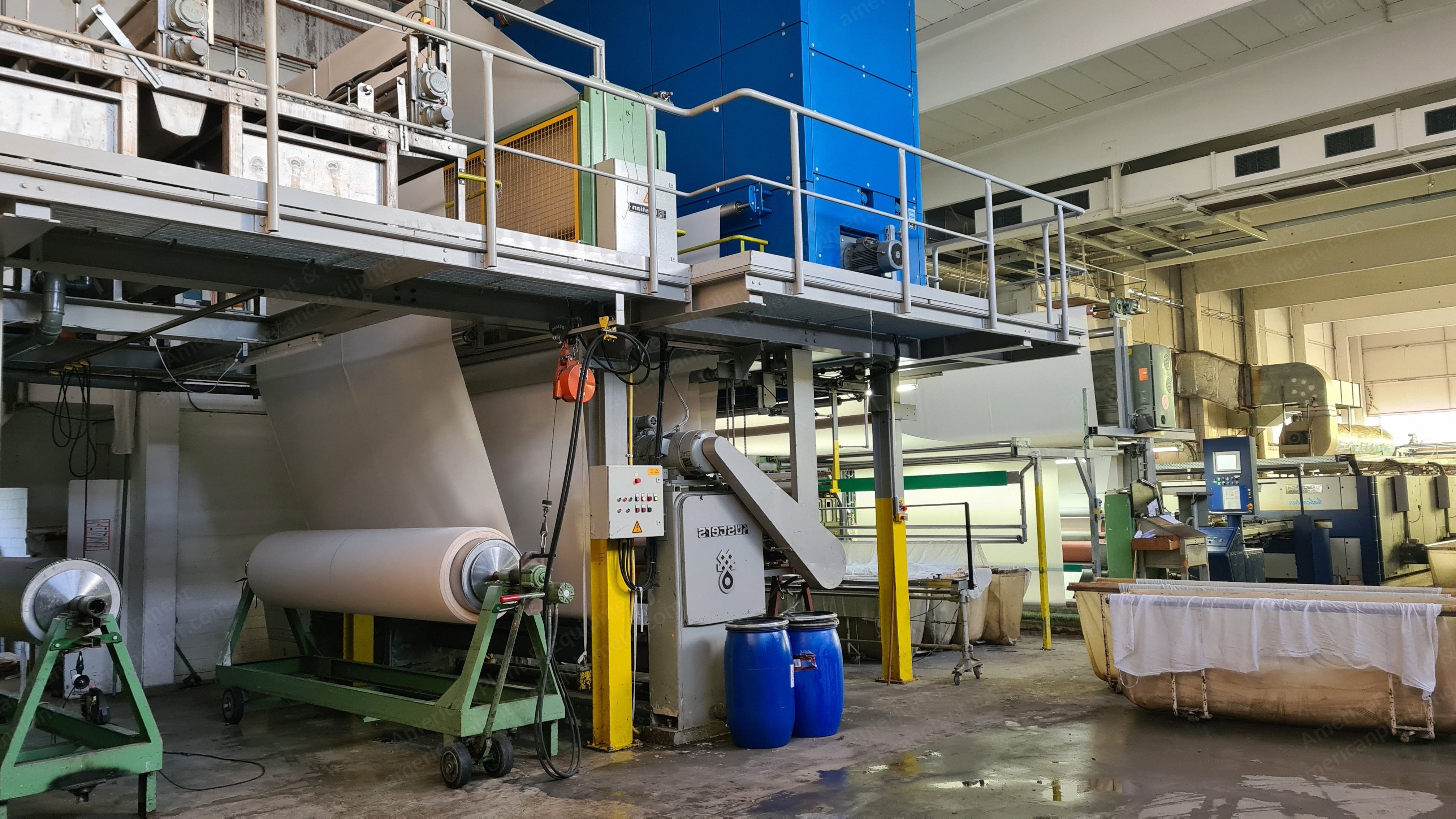 Bruckner, Bastian, Kusters, Drying and Shrinking Line, 2002, 3200mm Working Width, Gas Heated