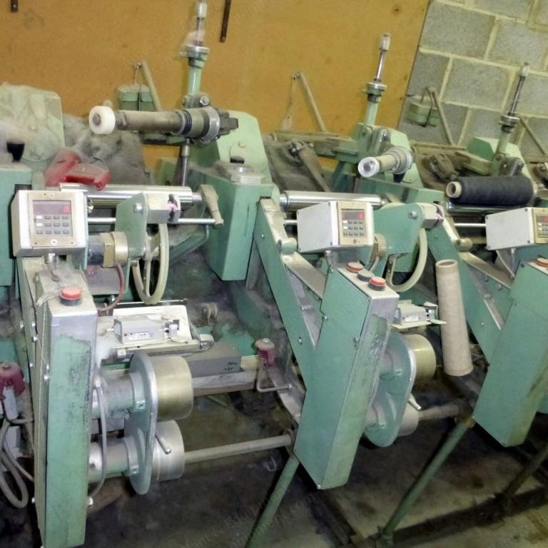 Gilbos, GF10R, 1980, 6 Spindles, 10" Traverse, Loepfe TK680 Electronic Clearer