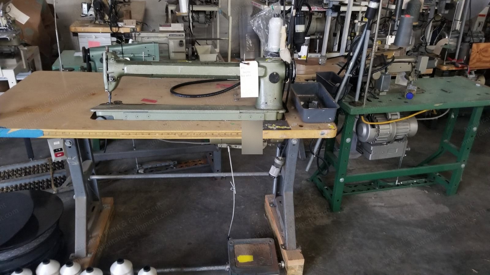 Cordes, Alpha I 900/45, Long Arm Repair Sewing Machine, 45 Inch Throat, 208V